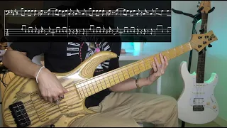 Måneskin - I Wanna Be Your Slave | Bass Cover + Play Along Tab & Score