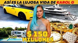 Así es la LUJOSA VIDA de Karol G  2023💥la BICHOTA EMPRESARIAL💥-Lujo, Abundancia y Éxito