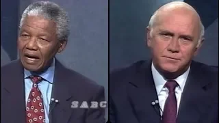 De Klerk, Mandela pre-election debate rebroadcast, 14 April 2019