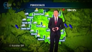 TVN Meteo - fragment emisji, SMS GRA, Pogodny dzień, Ident 2.03.2009