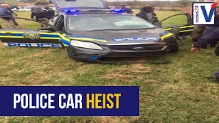 Police car hijacker caught