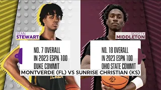 Montverde vs Sunrise Christian | 2023.1.16 | HS Game