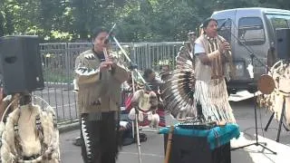 Выступление индейцев на ВДНХ Москва Show of American Indian Moscow 5