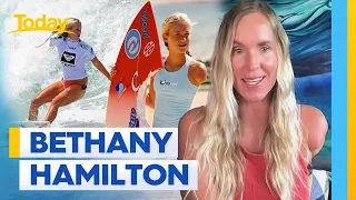 Major milestone for shark survivor Bethany Hamilton | Today Show Australia