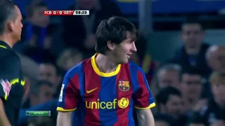 Lionel Messi Vs Getafe (H) 10-11