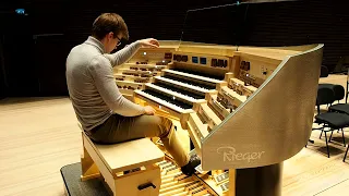 Sergei Prokofiev: Toccata op. 11 - Aleksanteri Wallius, Rieger Organ of the Musiikkitalo, Helsinki