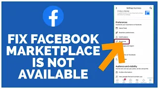 How To Fix Facebook Marketplace Is Not Available To You (2022)