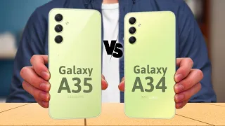 Samsung Galaxy A35 5G vs Samsung Galaxy A34 5G