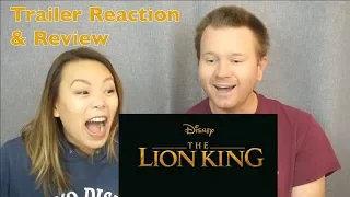 Lion King Official Trailer // Reaction & Review