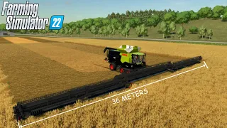 Farming Simulator 22 - CLAAS LEXION 8900 SPECIAL Mega Combine 100.000l And Grain Header 36 Meters