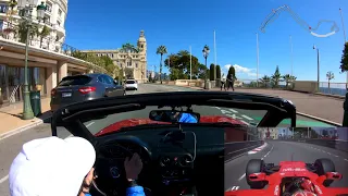 Monaco Formula One Grand Prix Circuit on a normal day