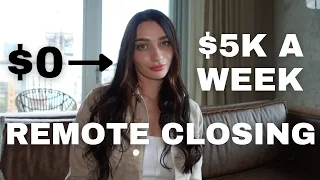 Remote Closing Explained | How to become a Remote Closer in 2023