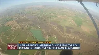 Civil Air Patrol assesses damage from the sky