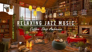 Cozy Coffee Shop with Relaxing Jazz Music for Working, Studying ☕ Smooth Jazz Instrumental Tunes