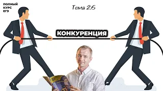 ЕГЭ 2024 с нуля. Тема 2.6 Конкуренция и монополия