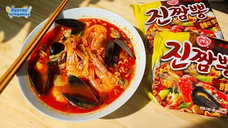корейский острый суп из морепродуктов. Чампон | корейская еда