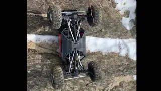 Axial Capra 4ws first time out