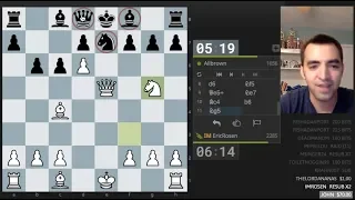 Winning in 12 moves with the Belgrade Gambit