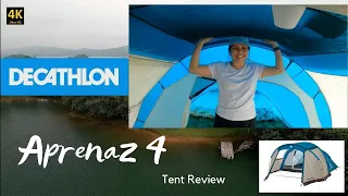 Decathlon Aprenaz 4 | 4 Person Tent Review [4K]