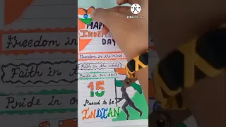 🇮🇳 Independence day Journal 🇮🇳 ll Journal with me ll#shorts #viral #its_crafty_corner