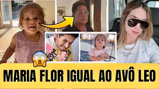 MARIA FLOR ACORDA IGUAL AO AVÔ LEONARDO 😱 ZÉ VISITA VIRGÍNIA NAS GRAVAÇÕES 😍