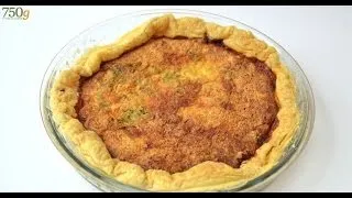 Recette de Quiche au thon au micro-ondes - 750g