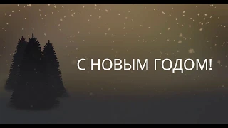 С наступающим Новым годом 2019|Новогоднее видео поздравление.