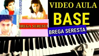 Video Aula Base de Guitarra Pra Brega Seresta Stylo (Sandro Lucio) (Zezinho Barros) no Teclado