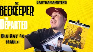 The Beekeeper & The Departed Blu-Ray 4k Haul! #physicalmedia #blurayhaul #bluraycollection #bluray