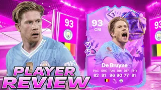 🥶93 ULTIMATE BIRTHDAY KEVIN DE BRUYNE PLAYER REVIEW - EA FC 24 ULTIMATE TEAM