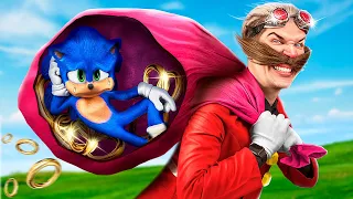 Sonic the Hedgehog Saves Amy Rose in Real Life! My Pikachu is Missing!