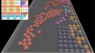 Swarm Robotic assembly using the DNA Tile Assembly Model