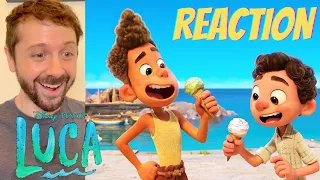 Disney and Pixar's Luca | Teaser Trailer REACTION