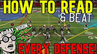 MAKE PASSING EASY! How to 📚READ & BEAT🥊 EVERY DEFENSE in Madden NFL 24! Offense Tips & Tricks