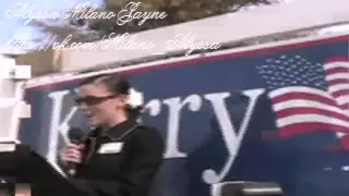 Alyssa Milano   Kerry Awards Campaign 2004