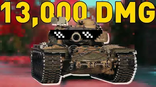 T110E5 SMASHES 13,000 in World of Tanks!