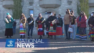 Walk held at the University of Saskatchewan to protest Indigenous identity fraud | APTN News