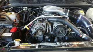 V8 5.9 grand cherokee first start with Hughes air gap intake manifold