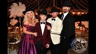 Backstreet Boy Brian Littrell's Son Baylee Makes His Country Music Debut During His Sweet 16 Bash -