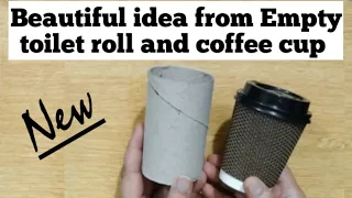 Don't Throw away used Toilet paper rolls !They can turn with this Beautiful idea