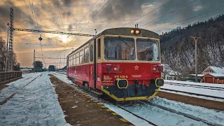 810 636-5• Rv 170173   Muszyna (PL) - Plaveč (SK)  Winter Cabview. ~10.02.2023~