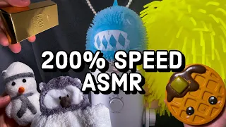 [ASMR] BUT IT IS AT 200% SPEED TONIGHT 🤯 | NO Talking | #asmr