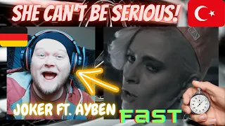 PLEASE SLOW IT DOWN! | 🇹🇷 Joker ft. Ayben Microphone Show | GERMAN Reaction