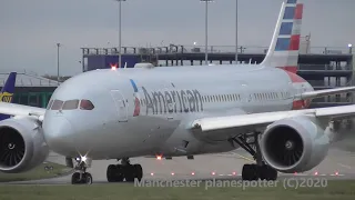 (HD) Plane Spotting At Manchester Airport (EGCC) Close Up Action At Runway 23R/L On The 14/03/2020