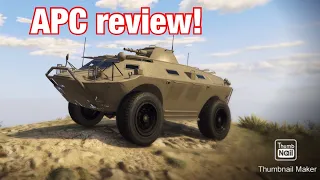 APC review | why its one of my favorite vehicles | GTA Online