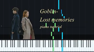 [Piano tutorial]Goblin鬼怪- Lost memories失去記憶