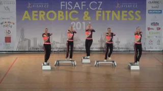 FISAF MČR 2016: BM Fitness Havlíčkův Brod - step petite