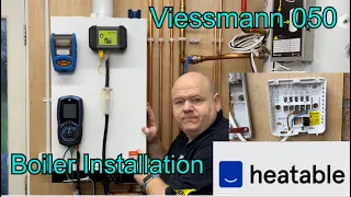 Viessmann Vitodens 050 Boiler Installation 2022 Model. 050-w - Heatable