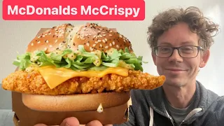 McDonalds McCrispy im Test: Preis, Geschmack & Nährwerte!