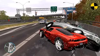 GTA 4 Crash Testing Real Car Mods Ep.33